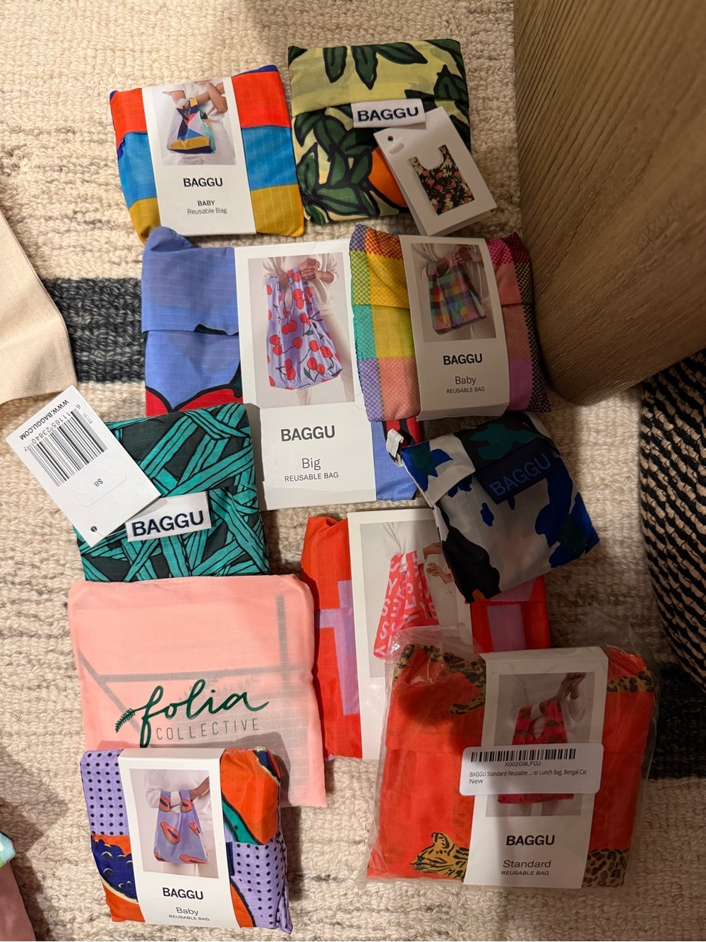 Assorted Baggus 10 total